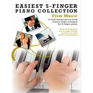 COMPILATION - EASIEST 5 FINGER PIANO COLLECTION : FILM MUSIC