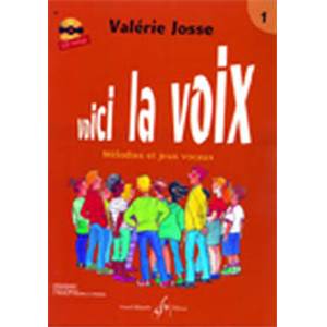 JOSSE VALERIE - VOICI LA VOIX VOL.1+ CD