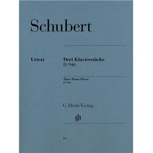 SCHUBERT FRANZ - 3 PIECES IMPROMPTUS D946 - PIANO