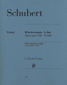 SCHUBERT FRANZ - SONATE D 664 OPUS POSTHUME EN LA MAJEUR - PIANO