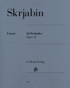 SCRIABINE ALEXANDRE - 24 PRELUDES OP.11 - PIANO