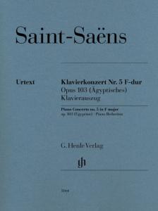 SAINT-SAENS CAMILLE - CONCERTO POUR PIANO N5 OPUS 103 EN FA MAJEUR - 2 PIANOS