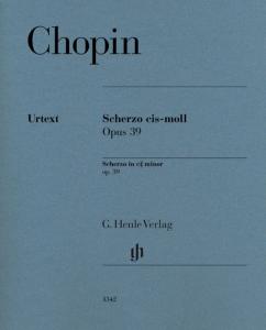 CHOPIN FREDERIC - SCHERZO OP.39 EN DO# MINEUR - PIANO