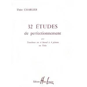 CHARLIER THEO - ETUDES DE PERFECTIONNEMENT (32) - TROMBONE OU TUBA