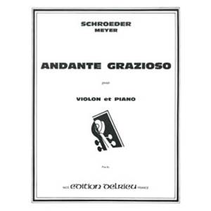 SCHROEDER-MEYER H - ANDANTE GRAZIOSO - VIOLON