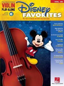 DISNEY - VIOLIN PLAY ALONG VOL.029 DISNEY FAVORITES + ONLINE AUDIO ACCESS