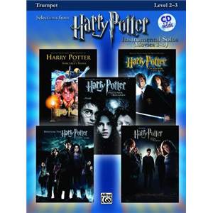 COMPILATION - SELECTIONS FROM HARRY POTTER FOR TRUMPET LEVEL 2 3 + CD