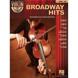 COMPILATION - VIOLIN PLAY ALONG VOL.022 BROADWAY HITS + CD