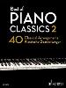 COMPILATION - BEST OF PIANO CLASSICS VOLUME 2 (40 PIECES CELEBRES) ARRANGT. HEUMANN