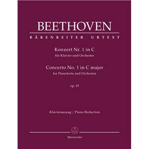 BEETHOVEN LUDWIG VAN - CONCERTO POUR PIANO No1 OP.15 EN DO MAJ. - 2 PIANOS