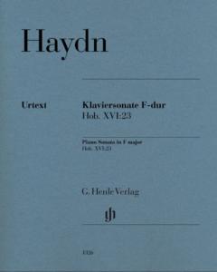 HAYDN JOSEPH - SONATE HOB.XVI:23 EN FA MAJEUR - PIANO