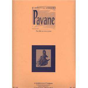 FAURE G./BUSSER H. - PAVANE OP50 POUR FLUTE ET PIANO