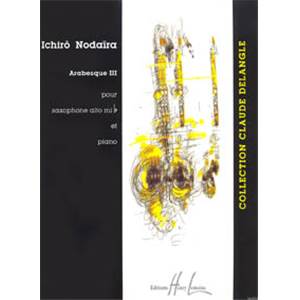 NODAIRA ICHIRO - ARABESQUE III - SAXOPHONE MIB ET PIANO