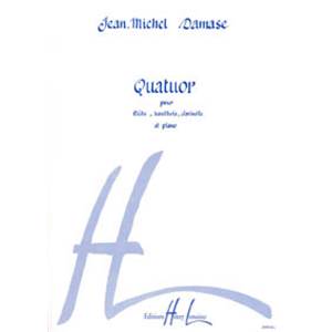 JEAN-MICHEL DAMASE - QUATUOR - FLUTE, HAUTBOIS, CLARINETTE ET PIANO (CONDUCTEUR ET PARTIES)