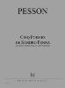 PESSON GERARD - POEMES DE SANDRO PENNA (5) - BARYTON, CLARINETTE BASSE, COR, VIOLON CELLO (COND)