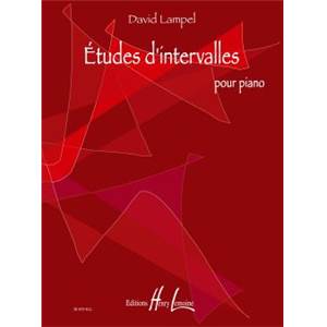 LAMPEL DAVID - ETUDES D'INTERVALLES - PIANO