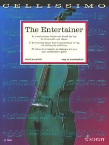 THE ENTERTAINER (37 PIECES DIVERTISSANTES DU CLASSIQUE A LA POP ) - VIOLONCELLE ET PIANO