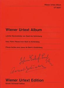 WIENER URTEXT ALBUM : PIECES FACILES DE BACH A SCHOENBERG - PIANO