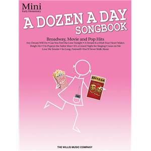 COMPILATION - DOZEN A DAY MINI VOL.BROADWAY, MOVIE AND POP HITS SONGBOOK+ CD