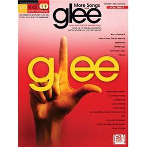 COMPILATION - PRO VOCAL FOR WOMEN AND MEN SINGERS VOL.09 MORE SONGS FROM GLEE + CD