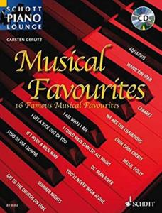 MUSICAL FAVOURITES (ARRANGEMENTS PAR GERLITZ CARSTEN) +CD - PIANO