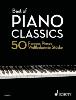 COMPILATION - BEST OF PIANO CLASSICS (50 PIECES CELEBRES) ARRANGT. HEUMANN - EDITION RELIEE