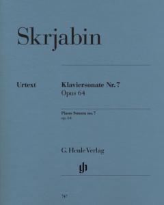 SCRIABINE ALEXANDRE - SONATE No7 OP.64 - PIANO