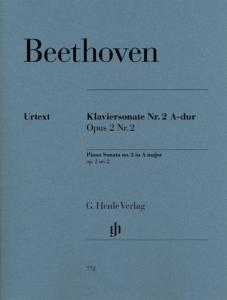 BEETHOVEN LUDWIG VAN - SONATE N2 OPUS 2/2 EN LA MAJEUR - PIANO