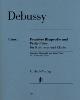 DEBUSSY CLAUDE - PREMIERE RHAPSODIE ET PETITE PIECE- CLARINETTE ET PIANO