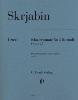 SCRIABINE ALEXANDRE - SONATE No3 OP.23 EN FA# MINEUR - PIANO