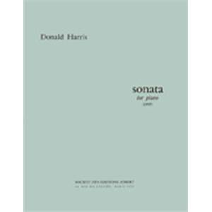 HARRIS DONALD - SONATE POUR PIANO - PIANO