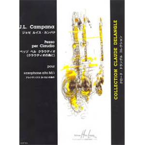 JOSE-LUIS CAMPANA - PEZZO PER CLAUDIO - SAXOPHONE ALTO SOLO