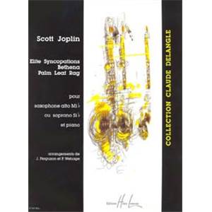 SCOTT JOPLIN - ELITE SYNCOPATIONS / BETHENA / PALM LEAF RAG - SAXOPHONE ET PIANO