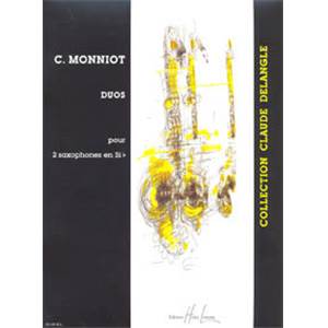 MONNIOT CHRISTOPHE - DUOS - 2 SAXOPHONES SIB