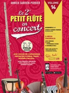 SARRIEN - PERRIER ANNICK - LE 2EME PETIT FLUTE EN CONCERT - FLUTE ET PIANO