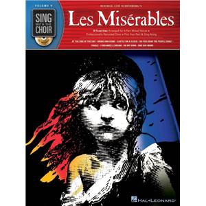 BOUBLIL / SCHONBERG - LES MISERABLES SING WITH THE CHOIR VOL.09 + CD