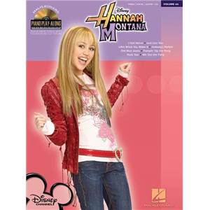 HANNAH MONTANA - PIANO PLAY ALONG VOL.066 + CD