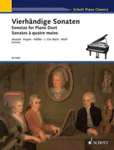 COMPILATION - SONATES - PIANO A 4 MAINS