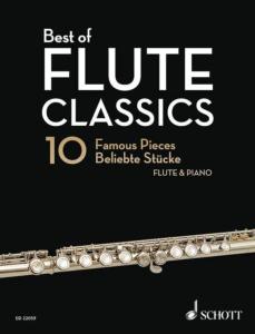 COMPILATION - BEST OF FLUTE CLASSICS (10 PIECES CELEBRES) - FLUTE ET PIANO