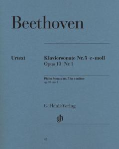 BEETHOVEN - SONATE No 5 OP.10/1 EN DO MINEUR - PIANO