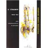 STRASNOY OSCAR - SERIAL TORO - SAXOPHONE ALTO ET PERCUSSIONS (CONDUCTEUR)