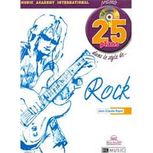 RAPIN JEAN CLAUDE - 25 PLANS DANS LE STYLE...ROCK + CD