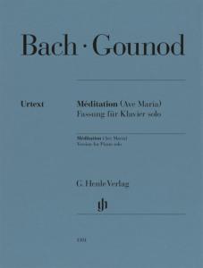 GOUNOD CHARLES / BACH JEAN SEBASTIEN - MEDITATION (AVE MARIA) - PIANO