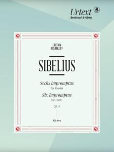 SIBELIUS JEAN - 6 IMPROMPTUS OPUS 5 - PIANO