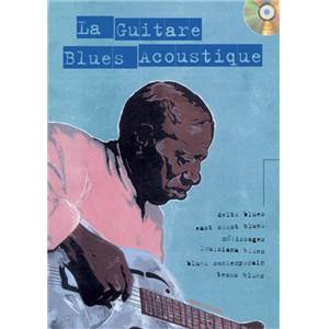 LELONG MICHEL - GUITARE BLUES ACOUSTIQUE METHODE GUITARE + CD