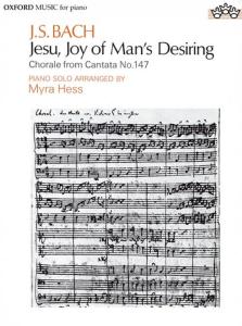 BACH JEAN SEBASTIEN - JESU JOY OF MAN'S DESIRING BWV147 (ARR.MYRA HESS) - PIANO