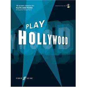 HARRIS RICHARD - PLAY HOLLYWOOD FLUTE + CD