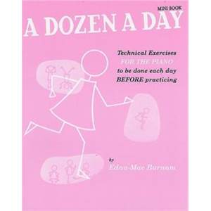 BURNAM EDNA MAE - A DOZEN A DAY MINI BOOK