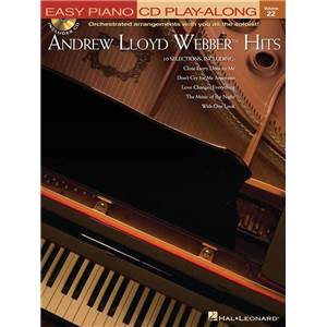 WEBBER ANDREW LLOYD - EASY PIANO CD PLAY ALONG VOL.22 HITS + CD