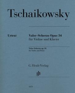 TCHAIKOVSKY PIOTR ILITCH - VALSE-SCHERZO OPUS 34 - VIOLON ET PIANO